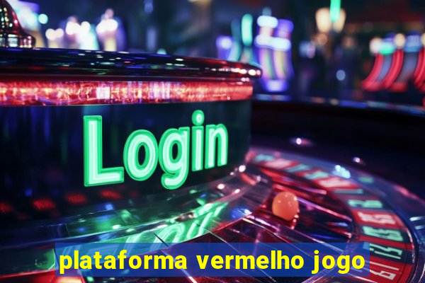 plataforma vermelho jogo